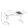Spacetronik Regulowany stolik Beddy S - Biały - 1186782 - zdjęcie 4
